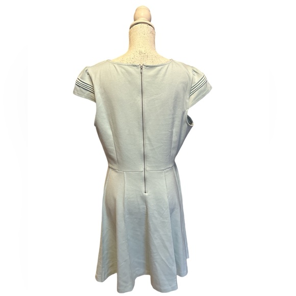 ELLE Mint Green Ribbed Dress (Size 16) - Picture 2 of 3